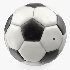 Leather Soccer Ball 3D model