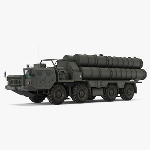 S 300 Russian SAM System 3D model