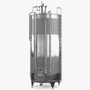 3D model Stainless Steel Wine Tank