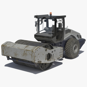 3D Heavy Duty Single Drum Compactor Dirty model