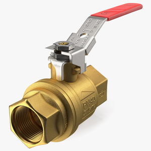 3D Forged Brass Water Ball Valve Standard model