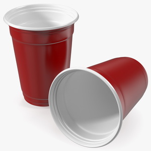 Plastic Party Cup 3D