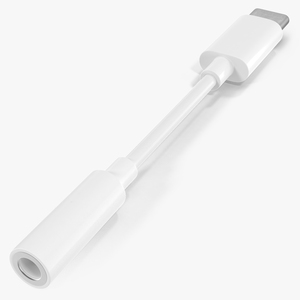 3D USB Type C to 3.5 mm Headphone Jack Adapter model