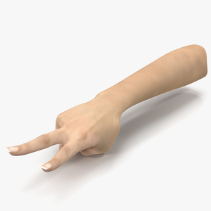 3D model Female Hand 3 Pose 2