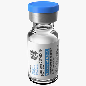 3D Janssen Covid19 Vaccine model