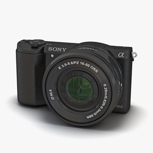 3D Sony Alpha 5100 Black