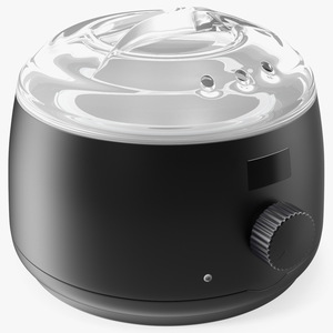 Digital Wax Warmer Black 3D model