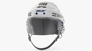 3D Hockey Helmet Buffalo Sabres model