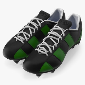 3D Soccer Cleats Pair model