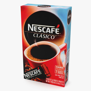 Nescafe Clasico Box 3D model