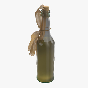 3D model Molotov Cocktail Fur