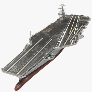 USS Gerald Ford CVN 78 3D