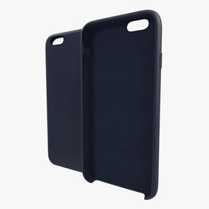 3D iPhone 6 Leather Case Blue