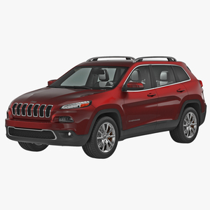 3D Jeep Cherokee 2015 model