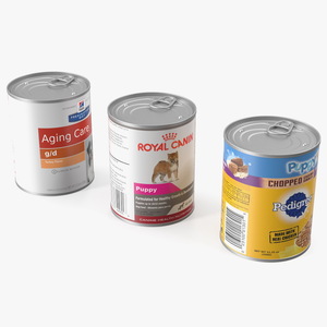 3D model Canned Dog Food