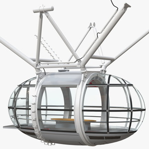 Millennium Wheel Passenger Capsule 3D model