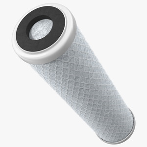 3D Universal 10 Inch Carbon Block Water Filter Cartridge model