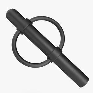 Cycle Rack Parking Black 3D model