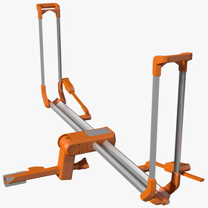 3D Bike Rack Platform model