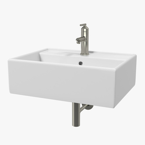 3D model Bathroom Vessel Sink