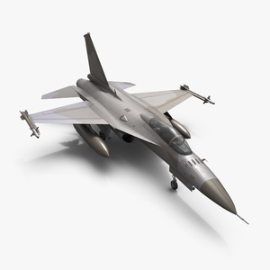 3D model Combat Interceptor Fighter Jet