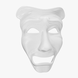 3D model Tradegy Theatre Mask