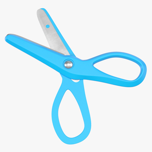 3D model Scissors 3 Blue