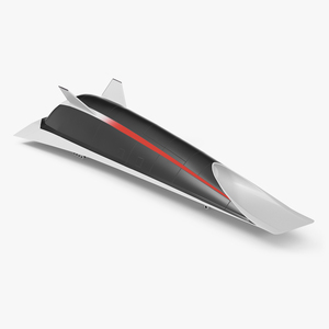 Commercial Hypersonic Passenger Plane 3D