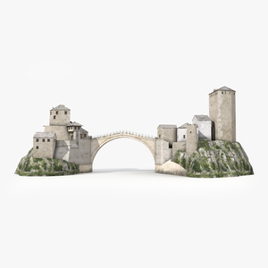 Stari Most Mostar 3D