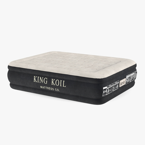 Inflatable Air Mattress King Koil Queen Size 3D model