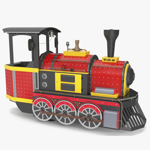 3D Wattman Mini Locomotive model