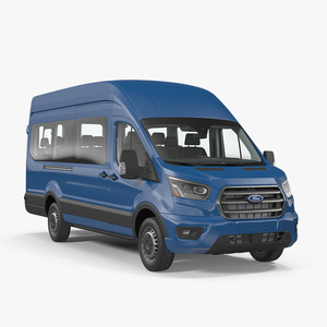 3D Ford Transit Van 2020