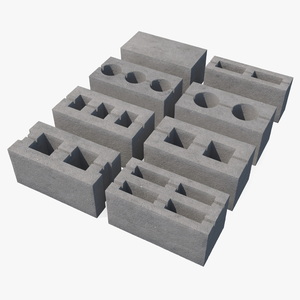 3D model Concrete Bricks