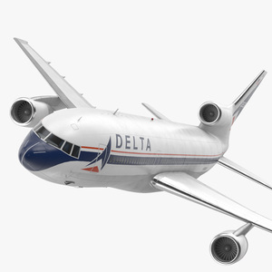 3D Delta Air Lines Lockheed L-1011 TriStar Flight