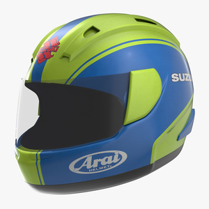 Motorcycle Helmet 2 3D model