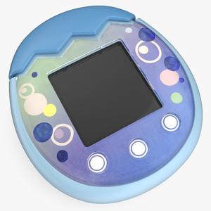 3D model Blue Tamagotchi