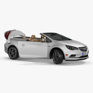 Buick Cascada Cabriolet Convertible Rigged 3D