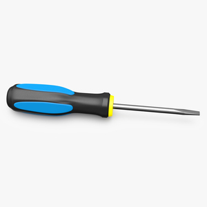 3D model Flat Head Screwdriver 6mm