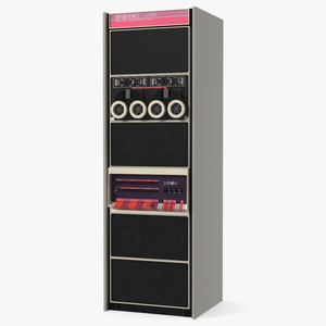 3D model Retro Mini Computer DEC PDP 11