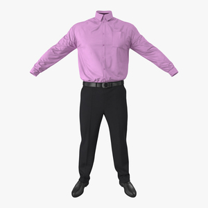 Office Wear for Men 3D model