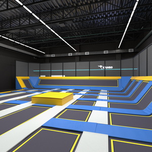 3D model Trampoline Room