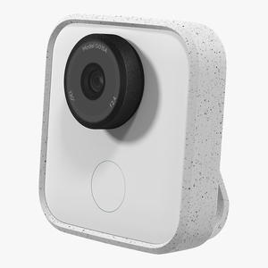 3D model Wireless Smart Camera Google Clips with Cover