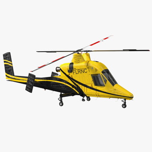 Kaman K Max Medium Lift Helicopter 3D model