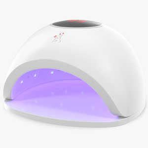 LED Nail Lamp On State 3D