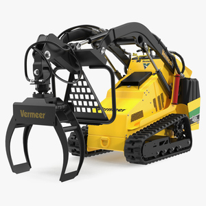 3D Vermeer S450TX Grapple Clean model