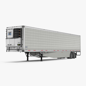 3D Vanguard Reefer Semi Trailer Refrigerator