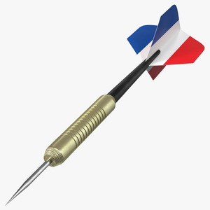 3D Dart with France Flag