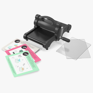 3D Cutting Machine with Materials Black