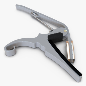 Guitar Capo Generic 3D model