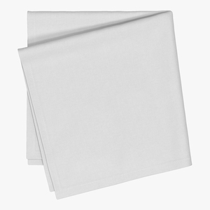 White Napkin 3D